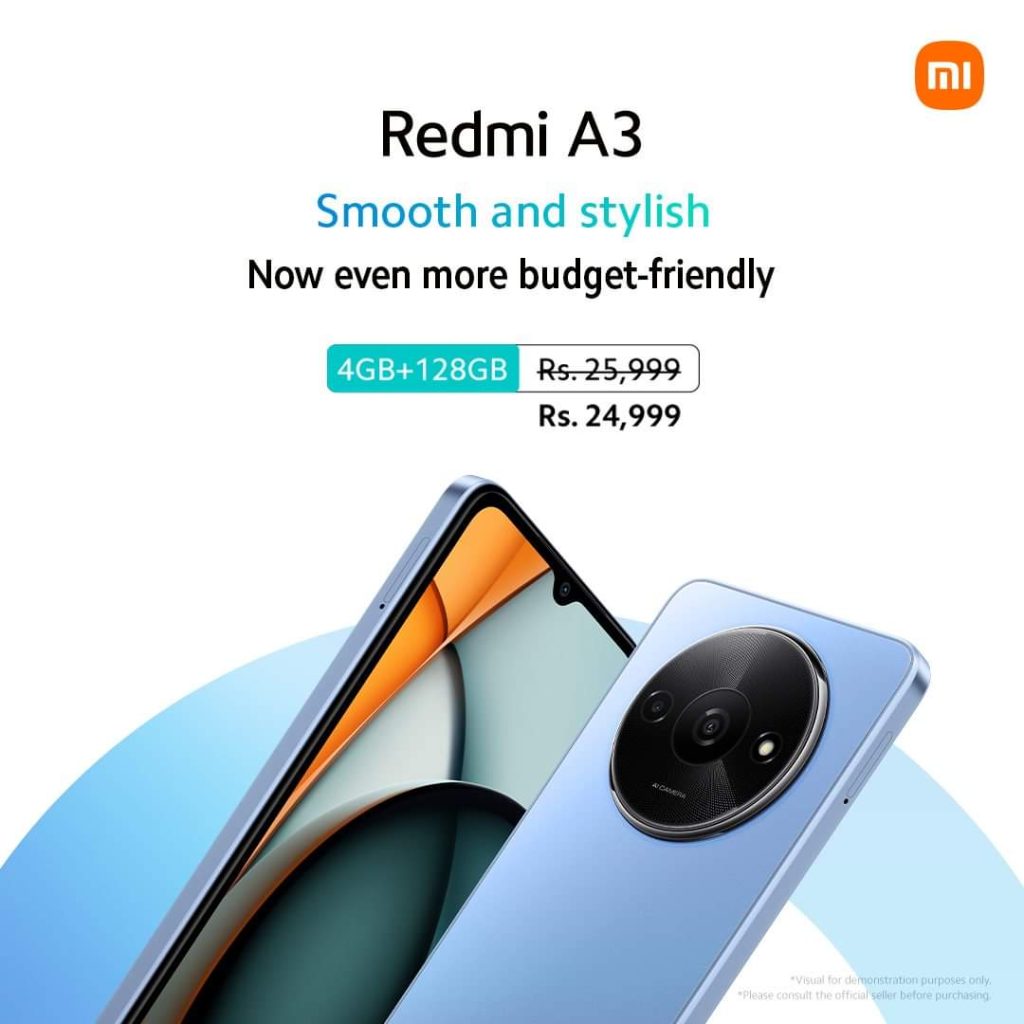 Redmi A3 Receives A Price Cut Now Available In More Affordable Rate In