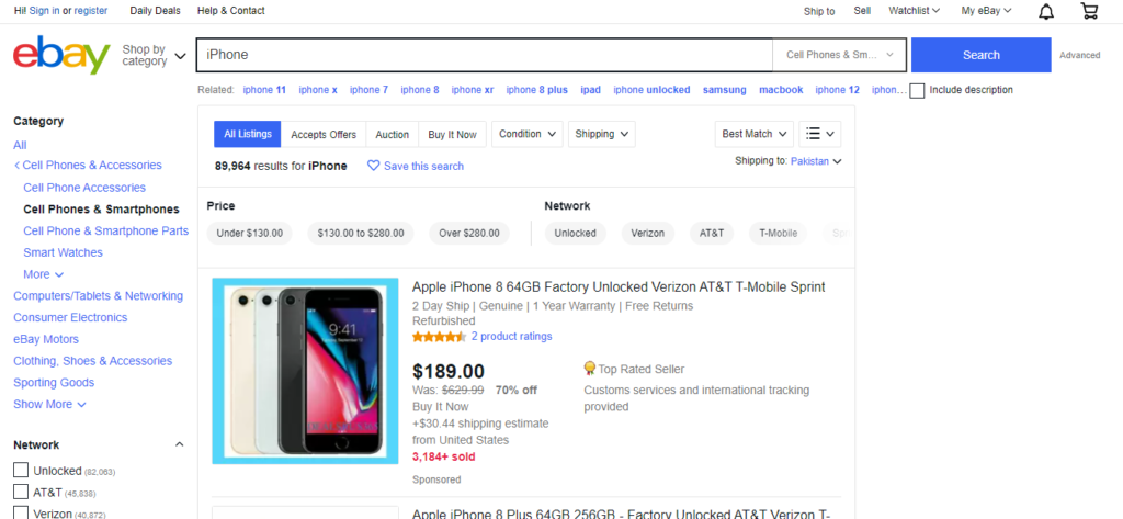 iPhone Refurbished ebay