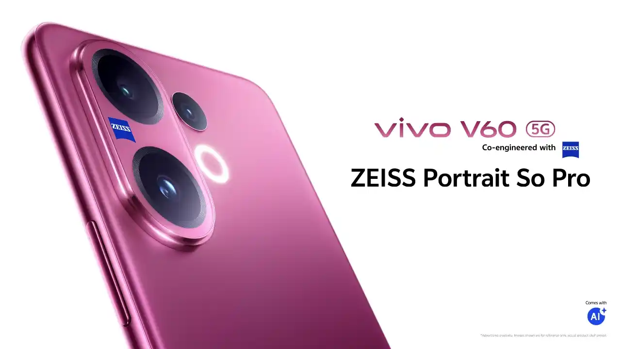Vivo V60 5G is now Available in “Berry Purple”, a Bold New Expression of Style and Innovation