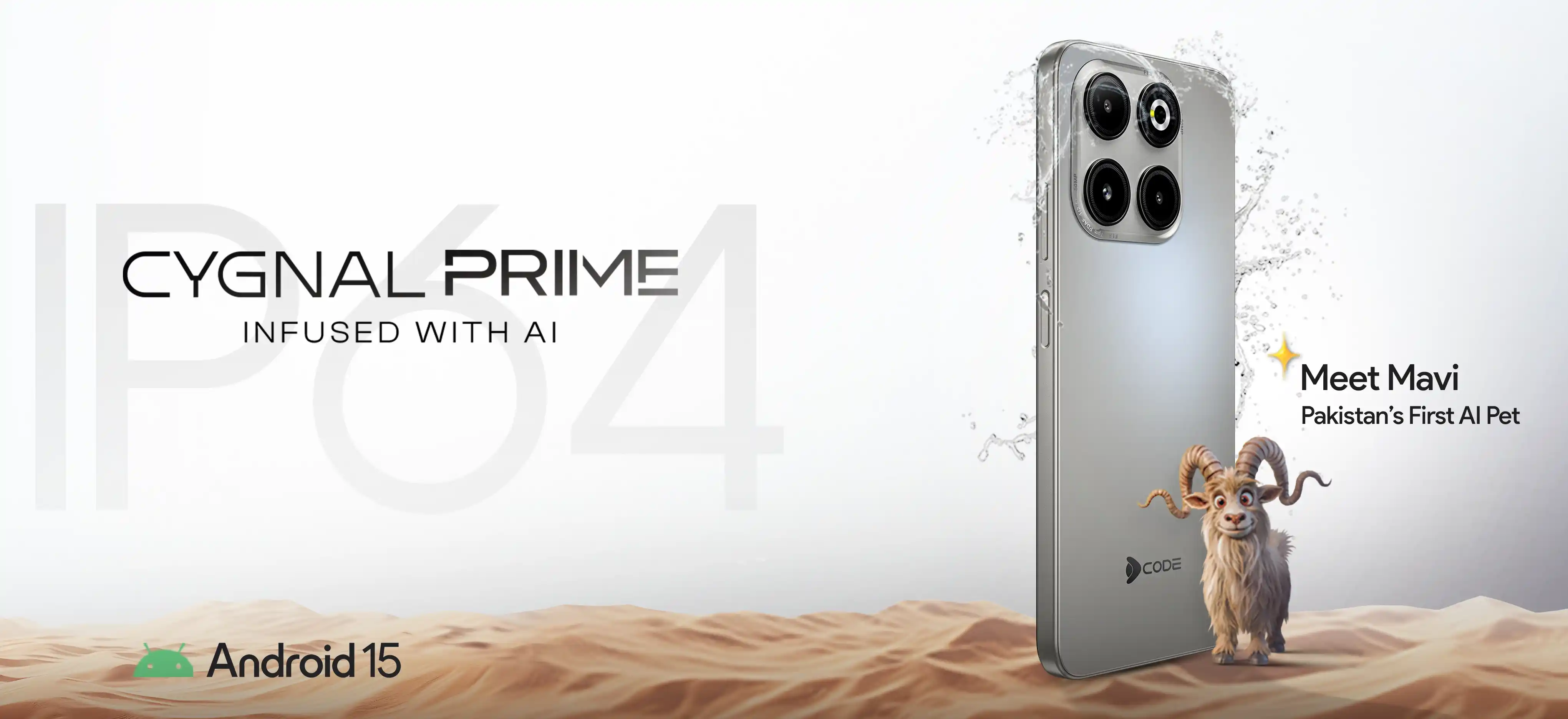 Dcode Cygnal Prime Launched in Pakistan with 6000mAh Battery & 50MP AI Camera