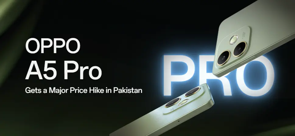 Oppo A5 Pro Gets a Major Price Hike in Pakistan