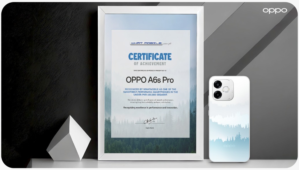 OPPO A6s Pro Pre-Orders Open Nationwide with 50MP Ultrawide AI Zoom Selfie Camera at Under PKR 100,000