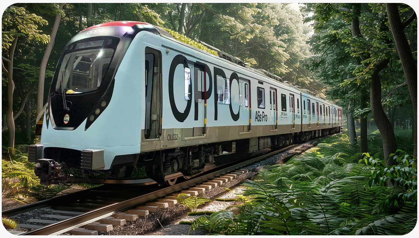 OPPO A6s Pro Train Wrap Highlights China –Pakistan Partnership in Mobility and Technology