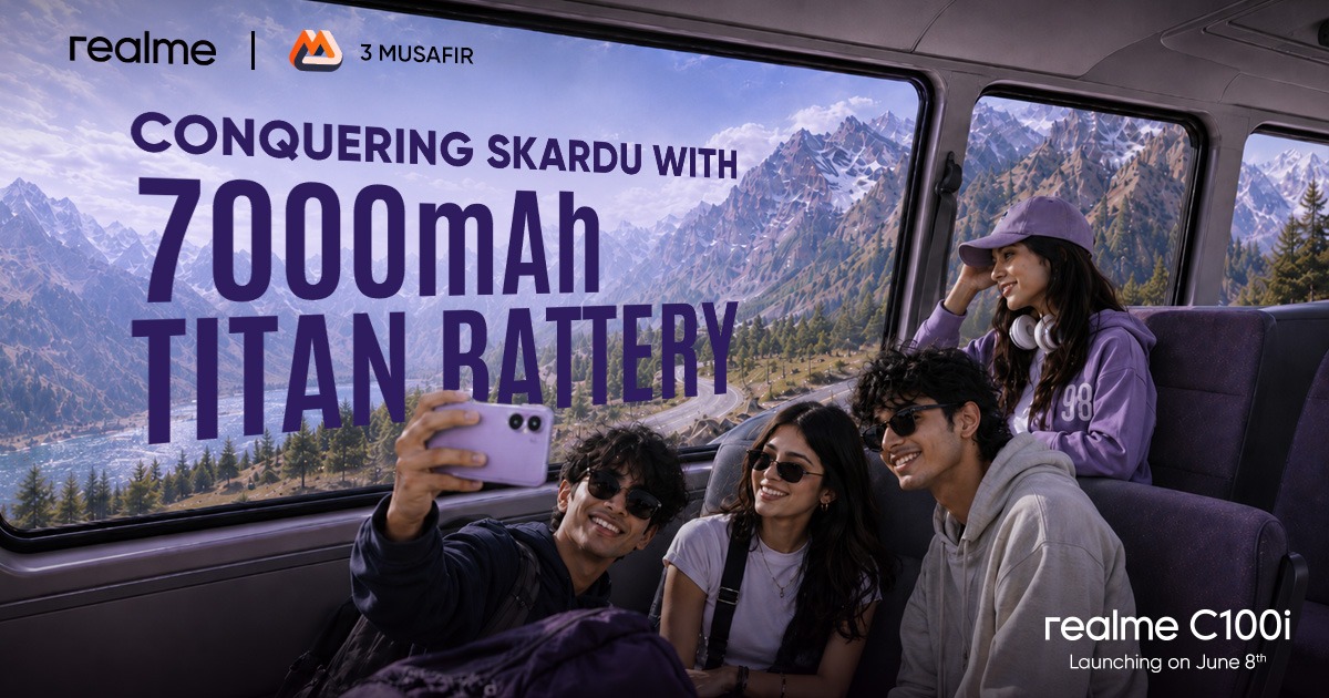The Ultimate Skardu Adventure: realme C100i and 3 Musafir Gear Up for the 7000mAh Survival Test
