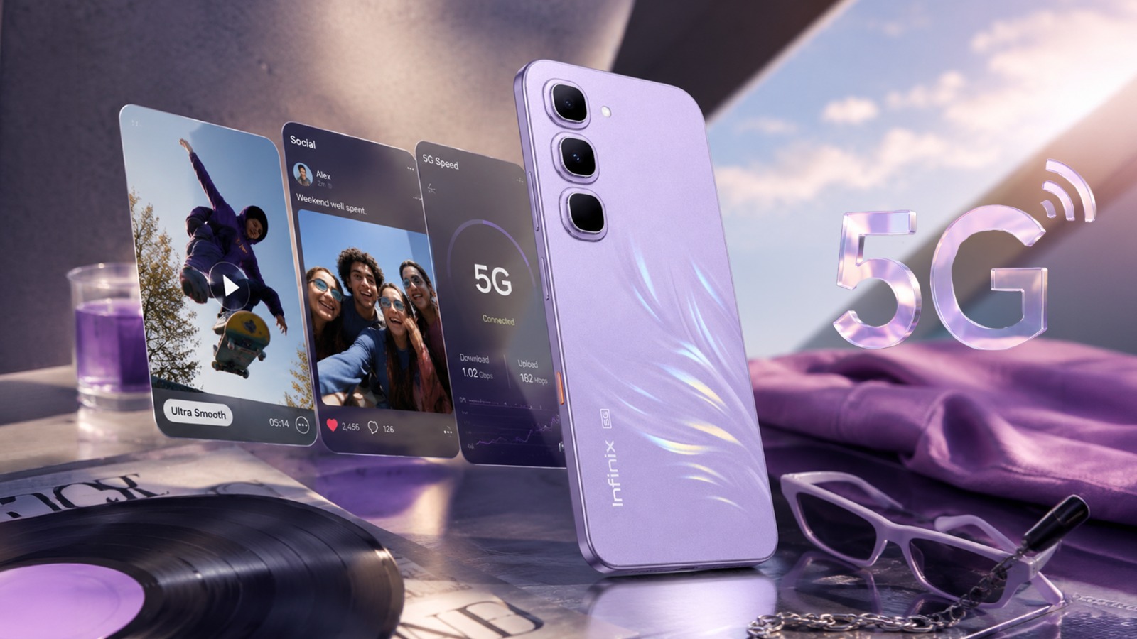 HOT 70 Pro Brings Fast, Smooth 5G Performance to Everyday Use