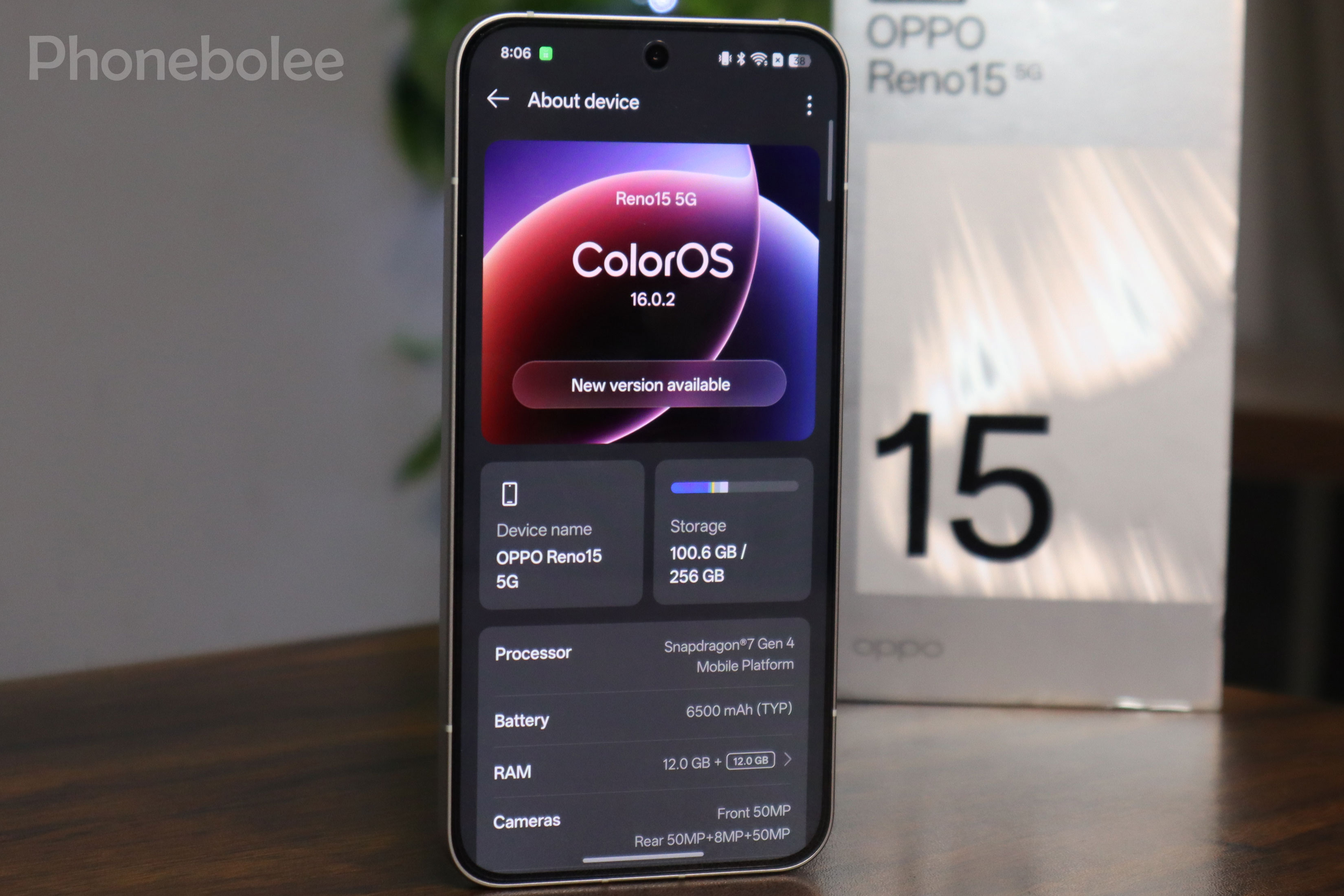 Oppo Reno 15